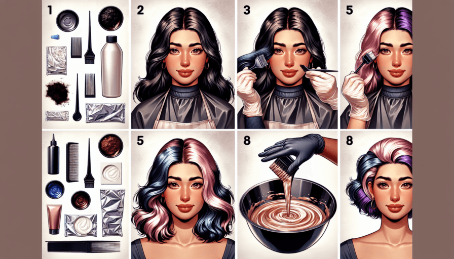 Cómo teñir el cabello en casa como un profesional