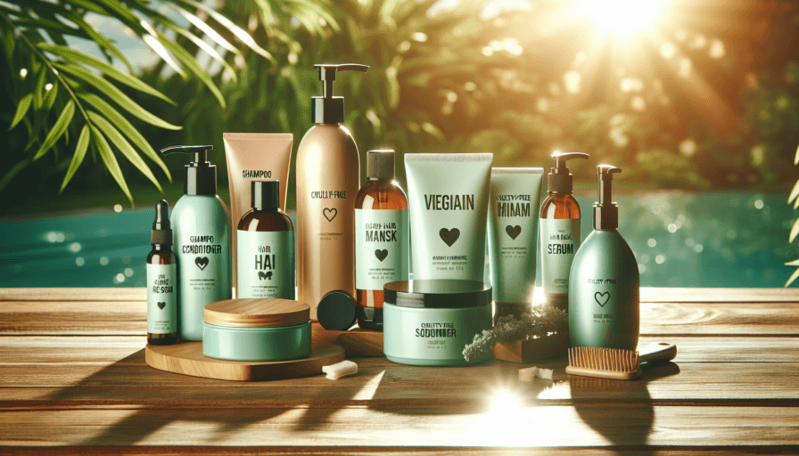 Productos profesionales veganos para cabello cuidado en casa