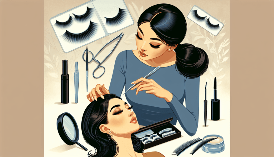 Secretos de los maquilladores para aplicar pestañas postizas