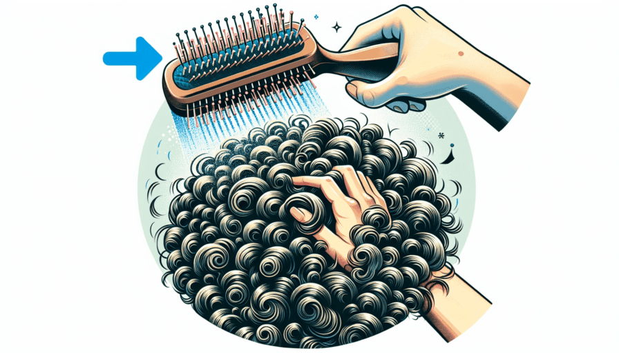 Técnicas de cepillado para evitar el frizz