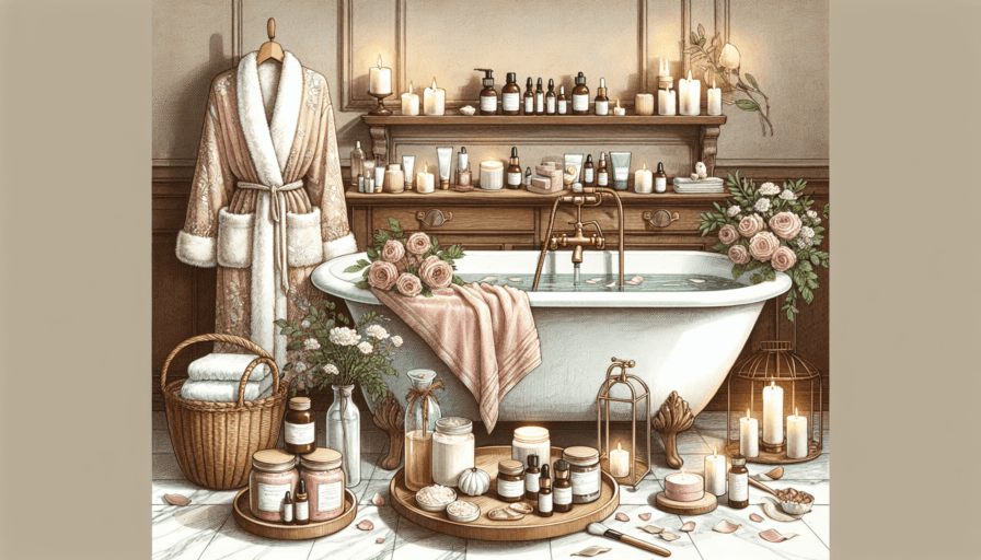 Tratamientos corporales de lujo para spa en casa